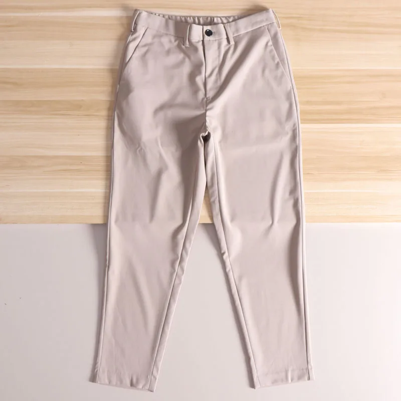 

Мужские модные повседневные брюки серии U, мягкие, сухие, дышащие, эластичные, с конусом, девять очков, лето, весна, легкий вес