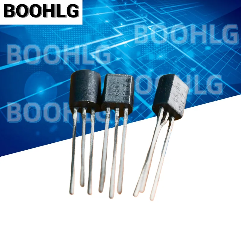 10PCS BC546A C546A C546 TO‑92 NPN Bipolar Transistor New Original 65V 100mA Small Signal Triode Electronic Components