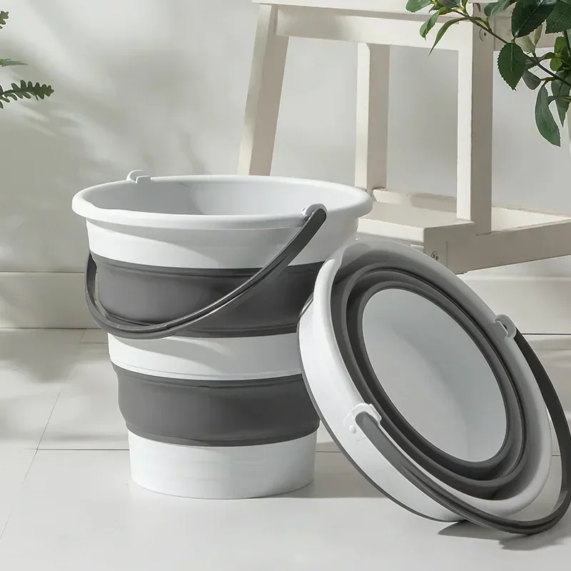 5/10/15L للطي دلو صيد التنظيف المنزلي ممسحة دلو المحمولة دلو في الهواء الطلق نزهة التخييم للطي توفير المساحة #4