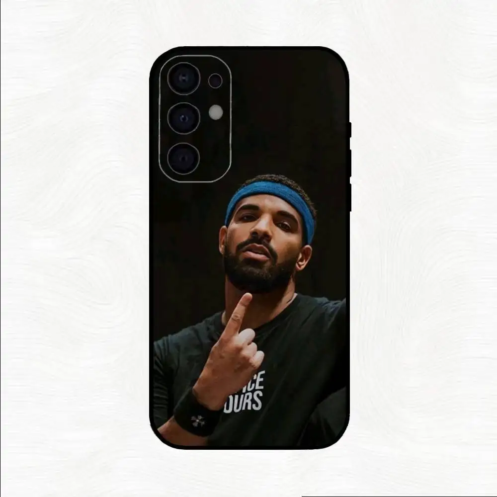 Capa de telefone Rapper Singer D-Drake O-Owl para Samsung S25, S24, S23, S22, S21, S20, Plus, Fe, Lite, Outros Capa preta