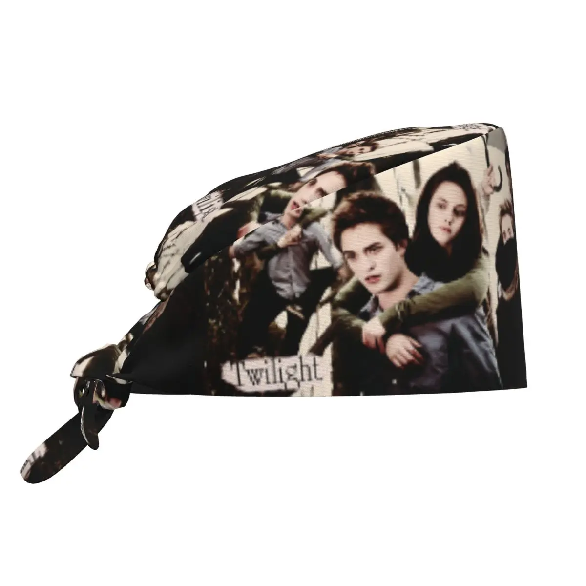 Gorra exfoliante de la película de vampiro de la saga Crepúsculo, gorra quirúrgica de operador Edward Bella Jacob para hombres y mujeres, sombreros de trabajo de enfermería para el cuidado de mascotas