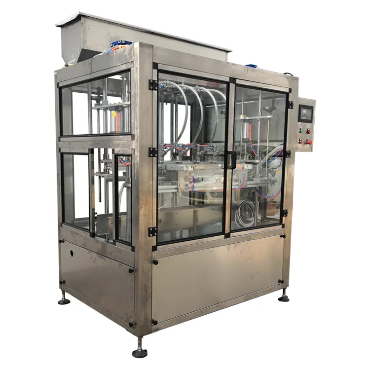 Manufacturer Automatic Antifreeze Coolant Lube Engine Oil Liquid Filling Capping Machine Production Line FL Customized