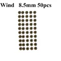 4D Wind 8.5mm 50pc