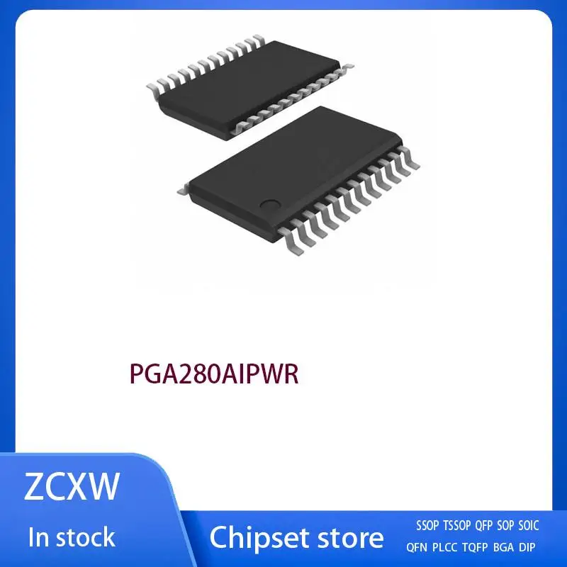 New 5pcs/lot    PGA280A  PGA280AIPWR PGA280AIPW  PGA280   TSSOP-24