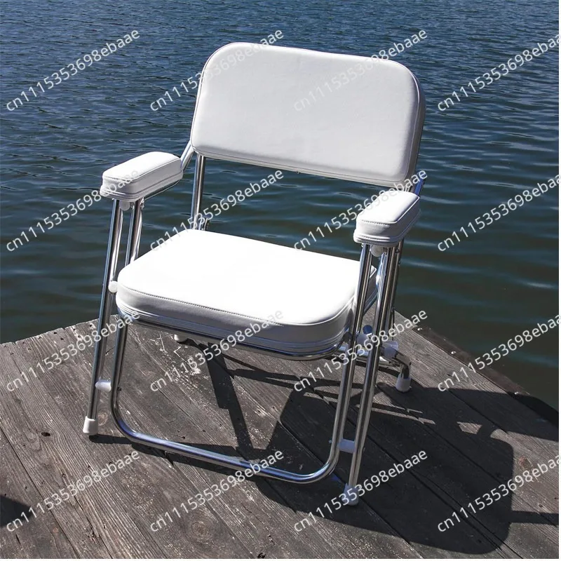 Folding Recliner Armchair for Marine Boat Yacht Fishing Vessel Comfortable Seat Accessory