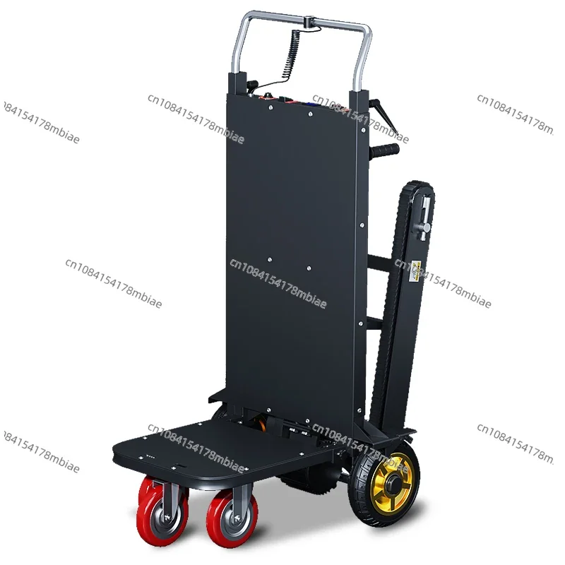 Foldable Stair Climbing Hand Truck Heavy Goods Moving Up Down Stairs Pull Transport Machine
