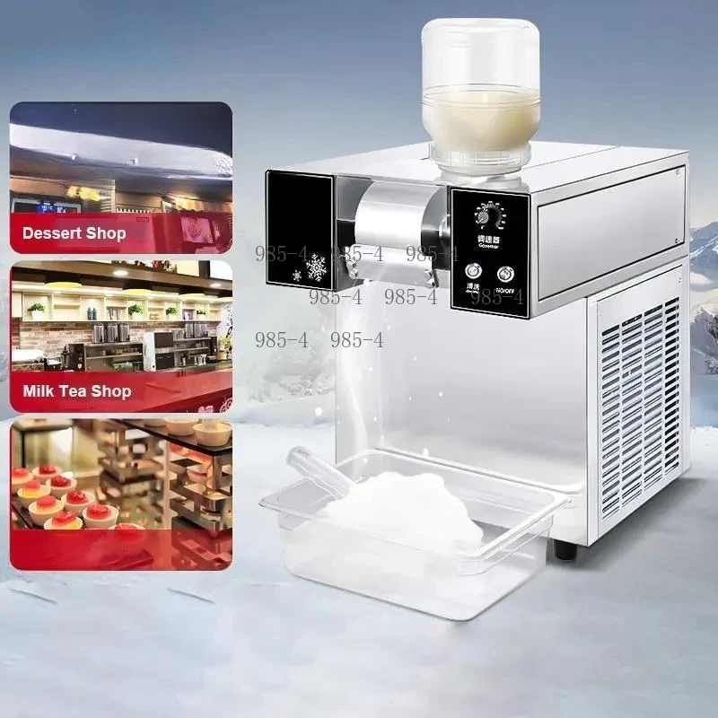 80 Kg/day Automatic Shaved Ice Machine Commercial Snowflake Ice Cream Machine For Beverage Snack Use