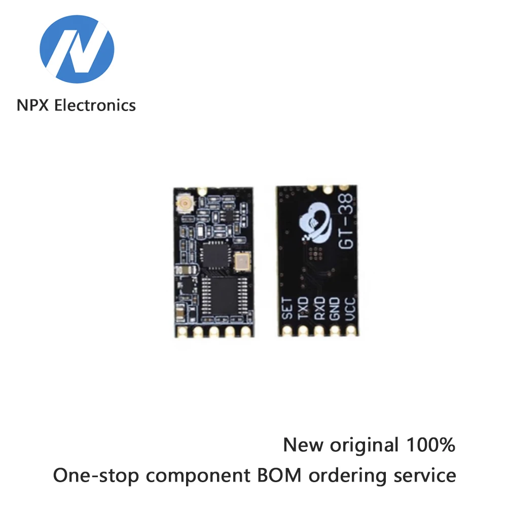 GT-38 وحدة اتصالات المنفذ التسلسلي اللاسلكية ذات الشريحة الواحدة SI4438/4463 43 جهاز إرسال واستقبال لاسلكي لنقل البيانات #1