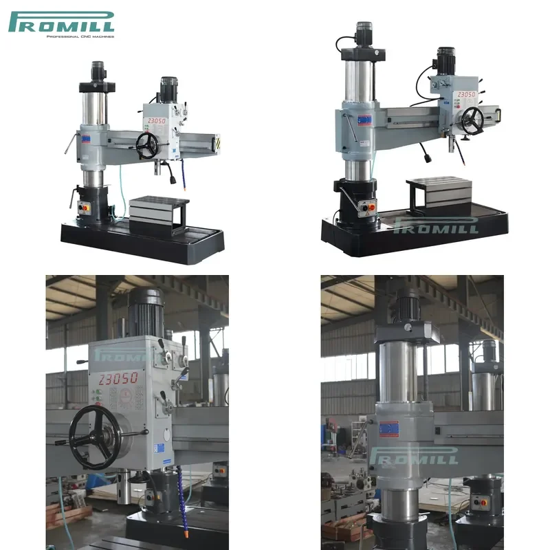 HCY High Speed Z3050 Vertical Drilling Machine Customizable Automatic Feed Radial Drilling Equipment Core Motor Gear Bearing