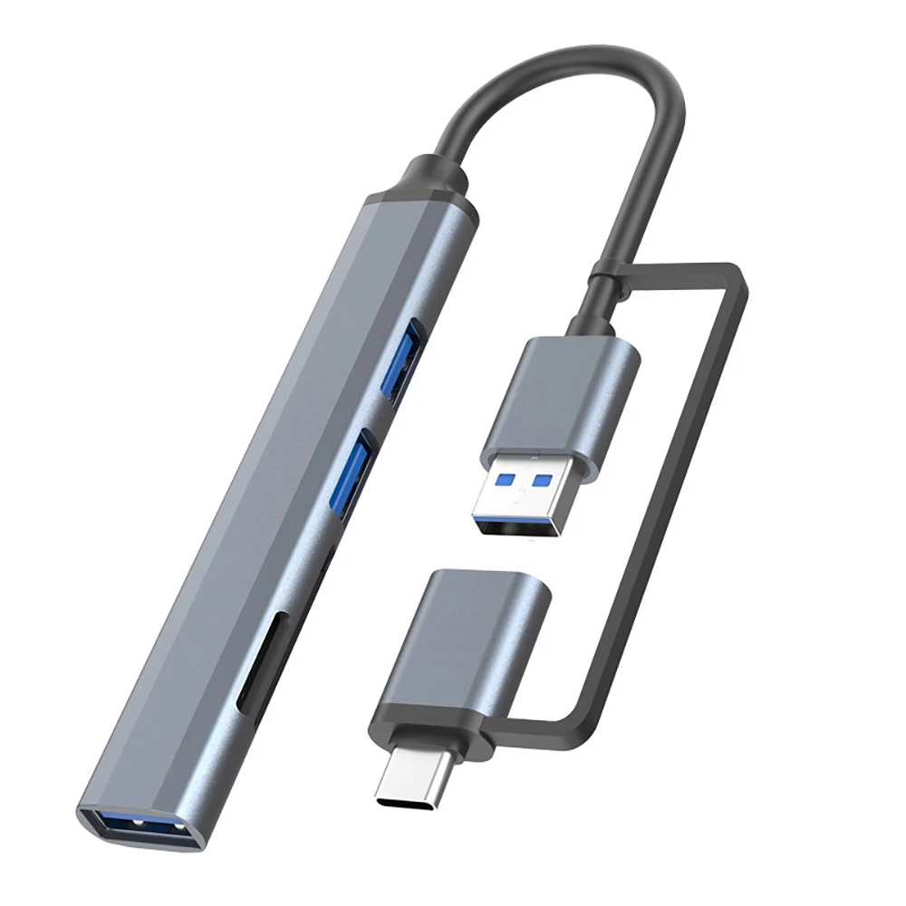 USB USB 3.0 Type C Adapter Docking Ststion USB 2.0 Port TF SD Card Reader Audio Output Multi-hub Splitter For Macbook Pro Computer - Aliexpress Deal