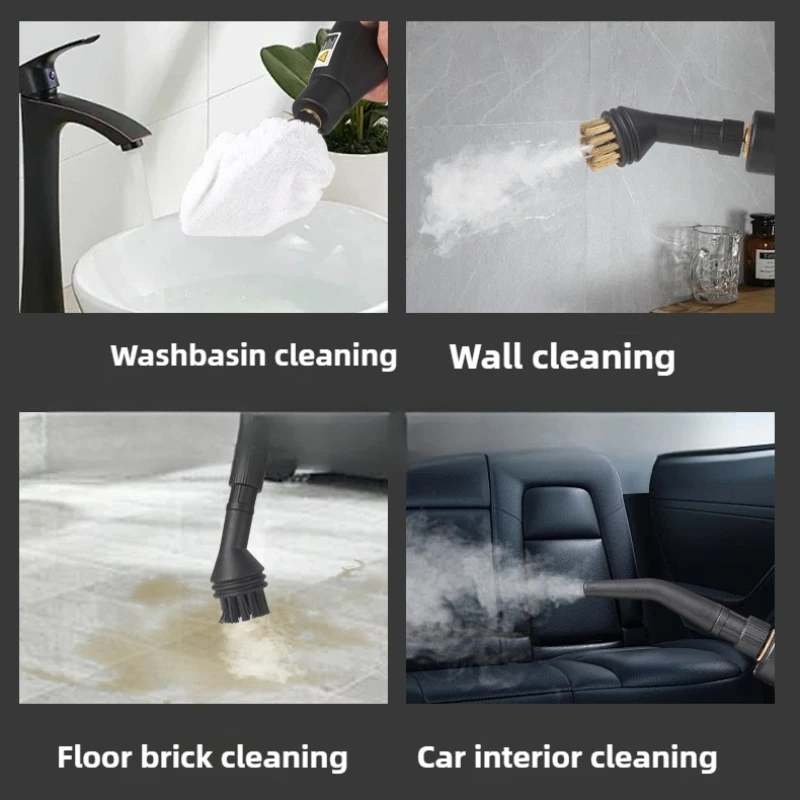 مكنسة بخار محمولة محمولة للمنزل ، منزلية ، باخرة مطبخ ، أريكة تنظيف ، حمام ، مكيف هواء ، منظف بخار للسيارة
