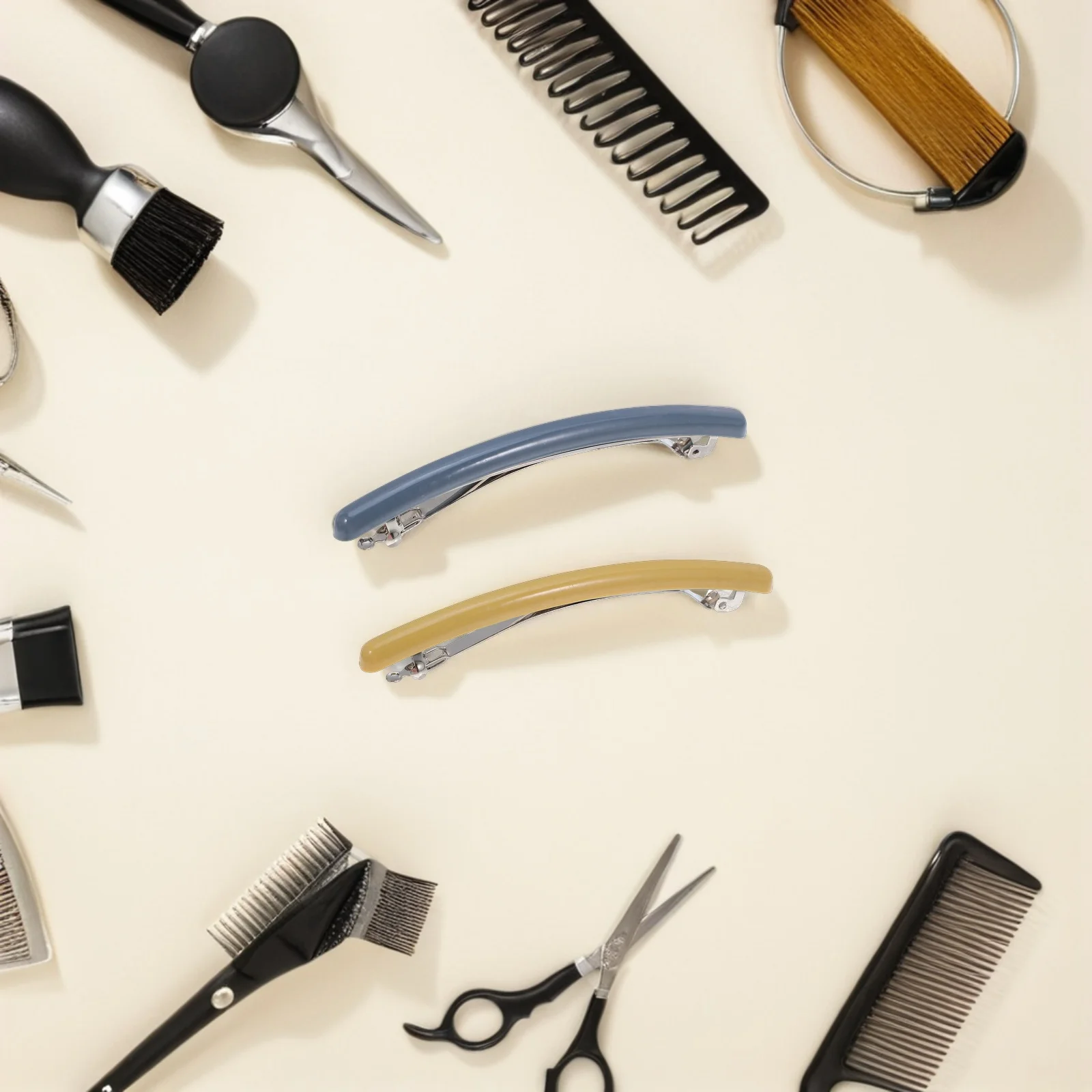 5 قطعة مقاطع الشعر الملونة الحلوى دبابيس الشعر الربيع للنساء إكسسوارات الشعر الملونة مشبك تصميم بسيط مناسبة لأي #6