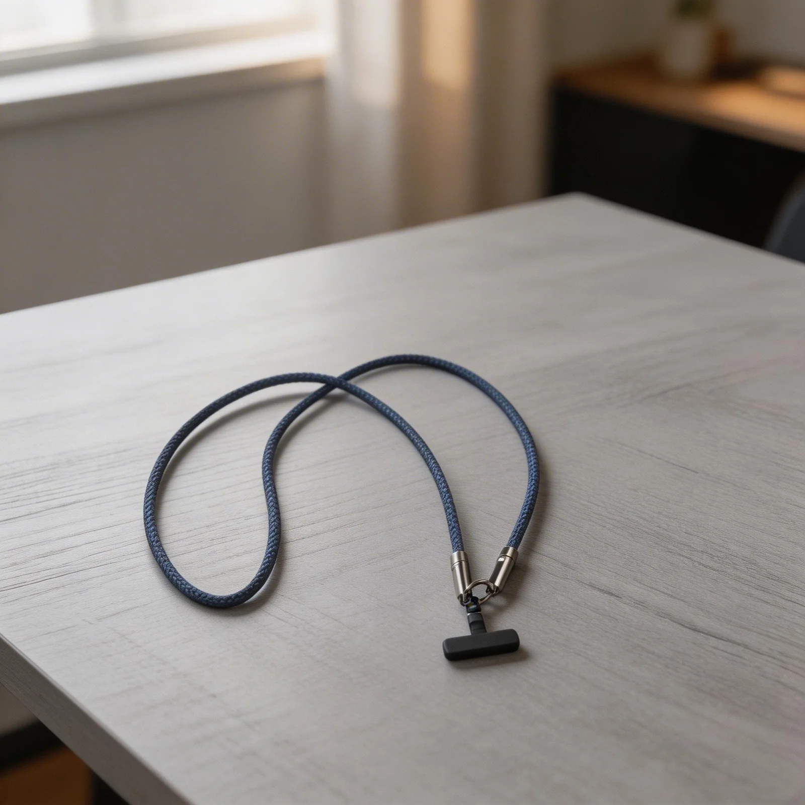 Mobile-Friendly Wrist Lanyard with Permanently Installed 240W for usb-c Cable for Charging and Data Transfer Reliability