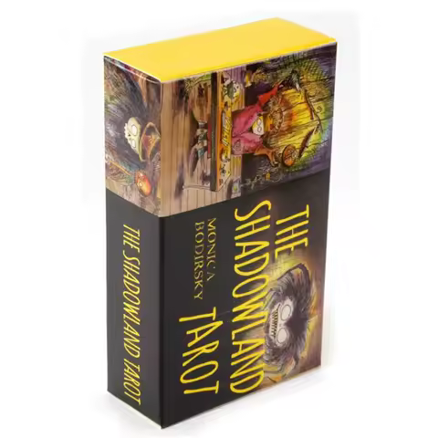 The Shadowland Tarot Cards A 78 Deck Divination Fate English Versions Edition Oracle Board Playing Game For Party