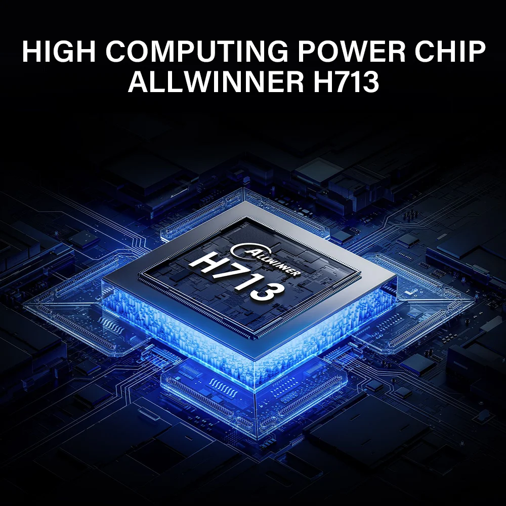 Proiettore intelligente P50 2 GB 16 GB Allwinner H713 WiFi dual-band BT5.0 Aggiornamento proiettore portatile 4K per esterni domestici