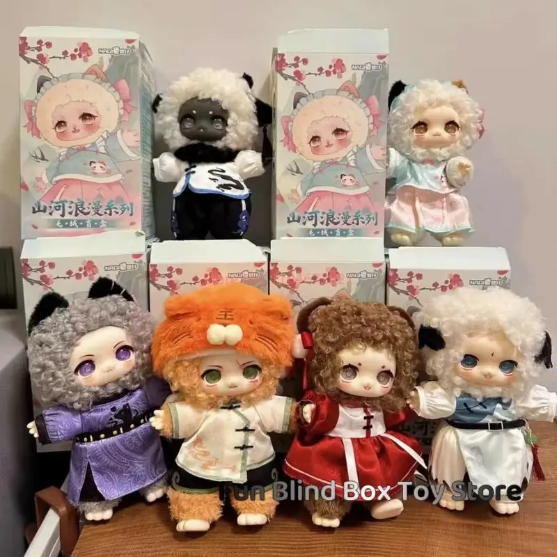 2025 ناجي شانهي سلسلة رومانسية صندوق أعمى صندوق غامض اللعب لطيف عمل أنيمي الشكل Kawaii نموذج هدية في الأوراق المالية