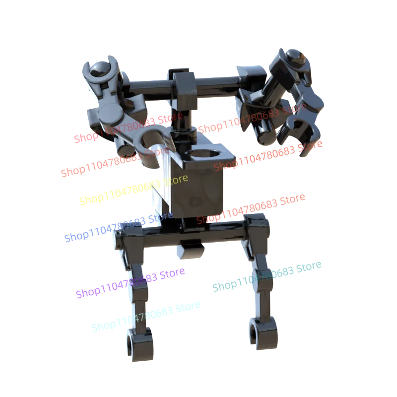 MOC Building Blocks Mini Figure Military Exoskeleton Armor Accessory Assembly Model Display FigurineCartoon Decorative Toy Gift