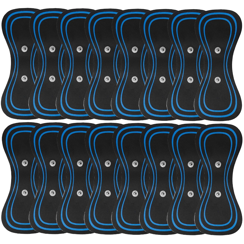 

5/10/20Pcs Neck Massager Gel Pads TENS Massage Patch Trainer Hip Exerciser Replacement Slimming EMS Muscle Stimulator Sticker