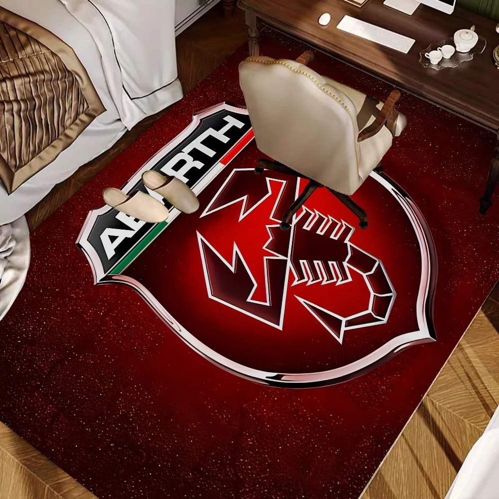 Bath Mats A-AbarthS-S Door Mat Washable Non-Slip Living Room Sofa Chairs Area Mat Kitchen Doormat Area Rug