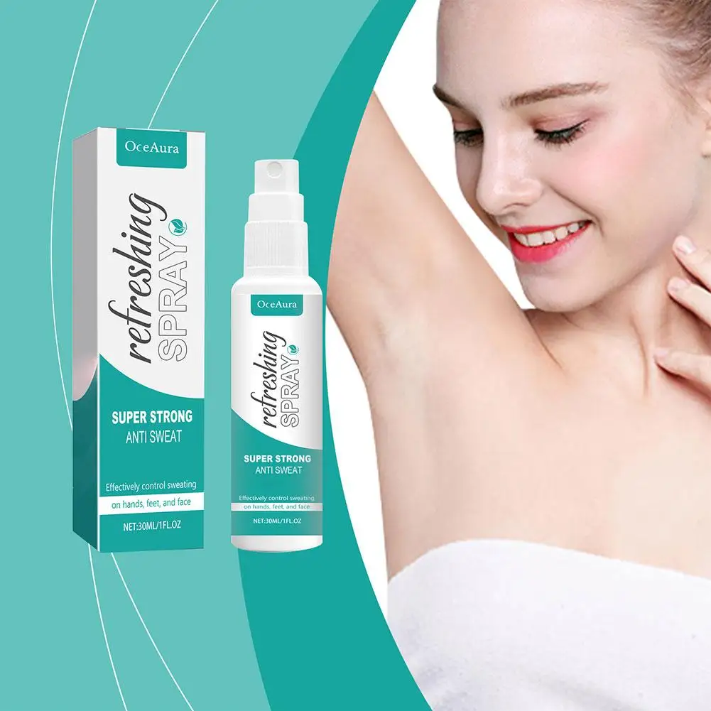 

30ml Underarm Antiperspirant Deodorant Spray Keep Refresh Body Odor Underarm Bad Reduce Removal Smell Spray Deodorant S1G9