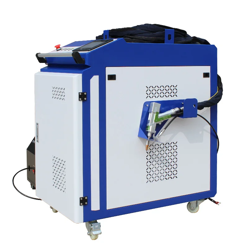 Handheld fiber laser welding machine Max Raysus laser metal rust cleaning Polishing portable 1000W 1500W 2000W 4in1 220V/380V