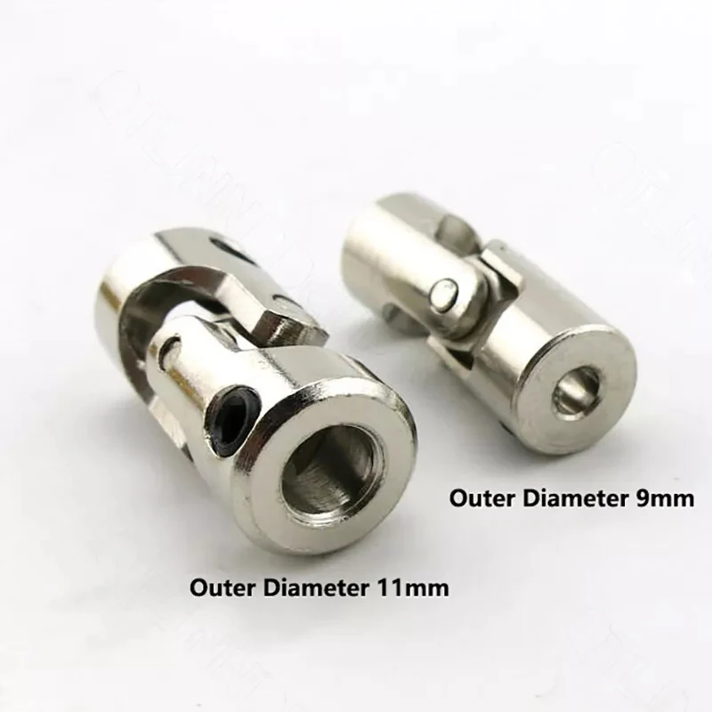 Metal Universal Joint Shaft Coupling Connector For RC Model DIY Car Boat 2mm 2.3mm 3mm 3.17mm 4mm 5mm 6mm 8mm 10mm 12mm