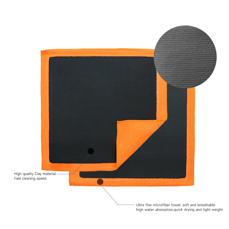 DETAILING Car Cleaning Handdoek Magic Clay Doek voor autodetaillering Clay Bar Handdoek Wasgereedschap Accessoires - afbeelding 1