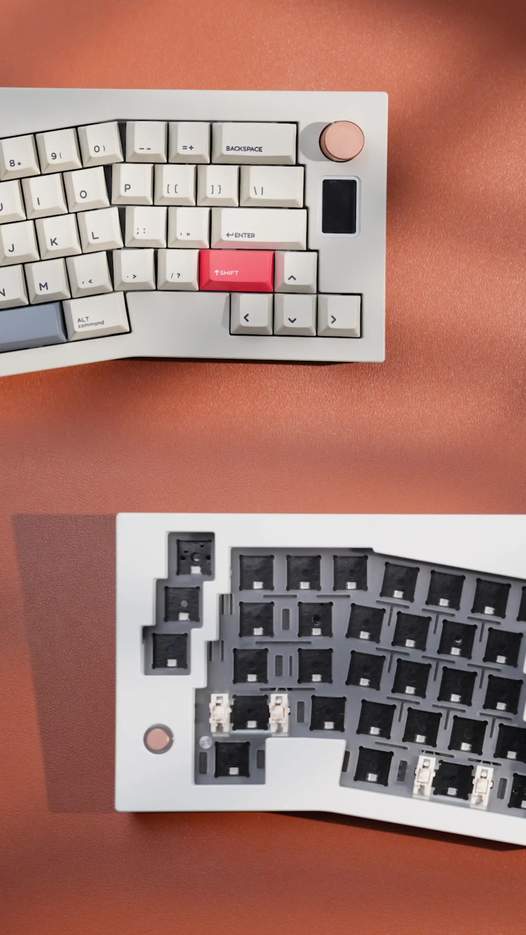 CIDOO V68 キーボード アリス配列 ホットスワップ