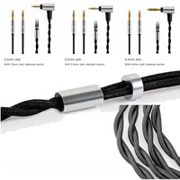 4.4mm 2.5mm BALANCED Headphone Cable for Hifiman HE400SE HE-350 HE1000 HE1000V2 HE400i(New Version) Replacement Audio Cable Cord