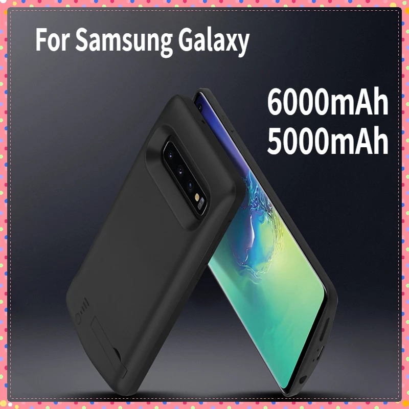 

6000mAh/5000mAh Battery Charger Case For Samsung Galaxy S10 S10E S10P Charging Case Power Bank