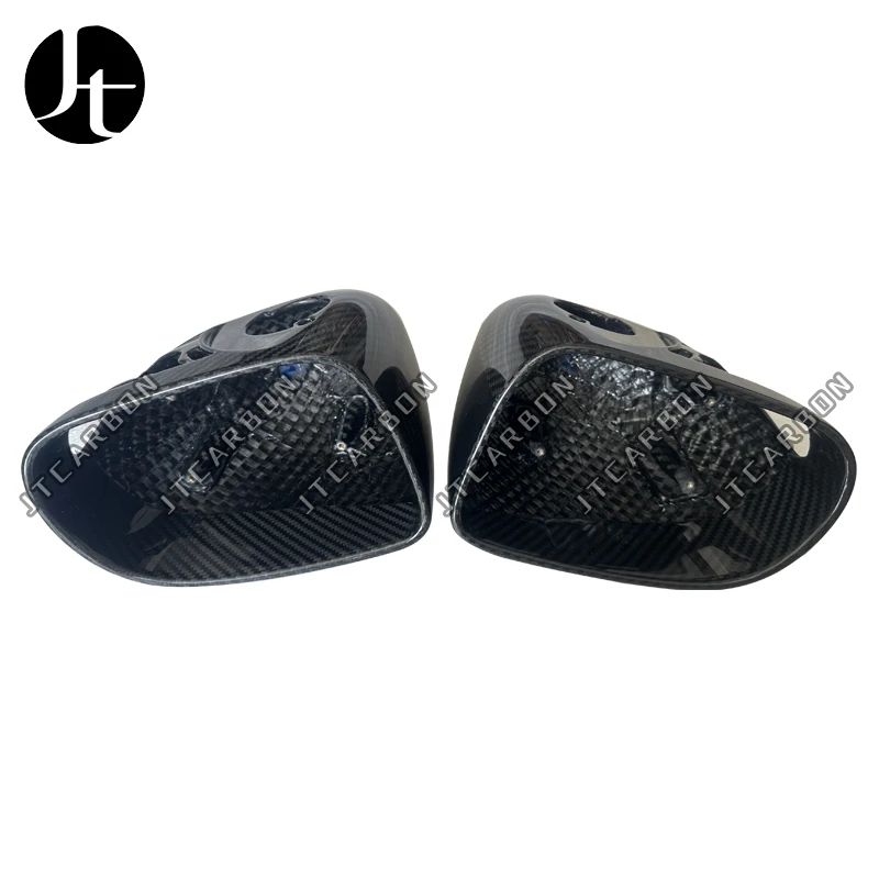 Dry Carbon Fiber Rearview Mirror Cover Cap Mirror Housing Rearview Caps For McLaren 540C 570S GT 600LT 650S 720S 750S 765LT view 5