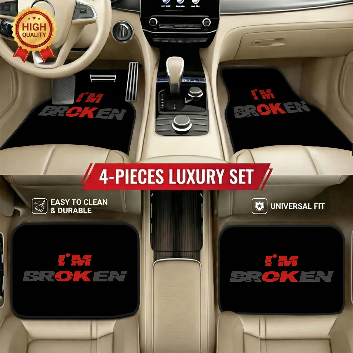 Set Of 4 Im Broken …