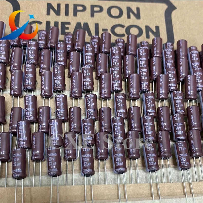 

50PCS KMG 50V22UF Volume 5X11MM NCC Electrolytic Capacitors EKMG500ETC220ME11D 22UF 50V NEW