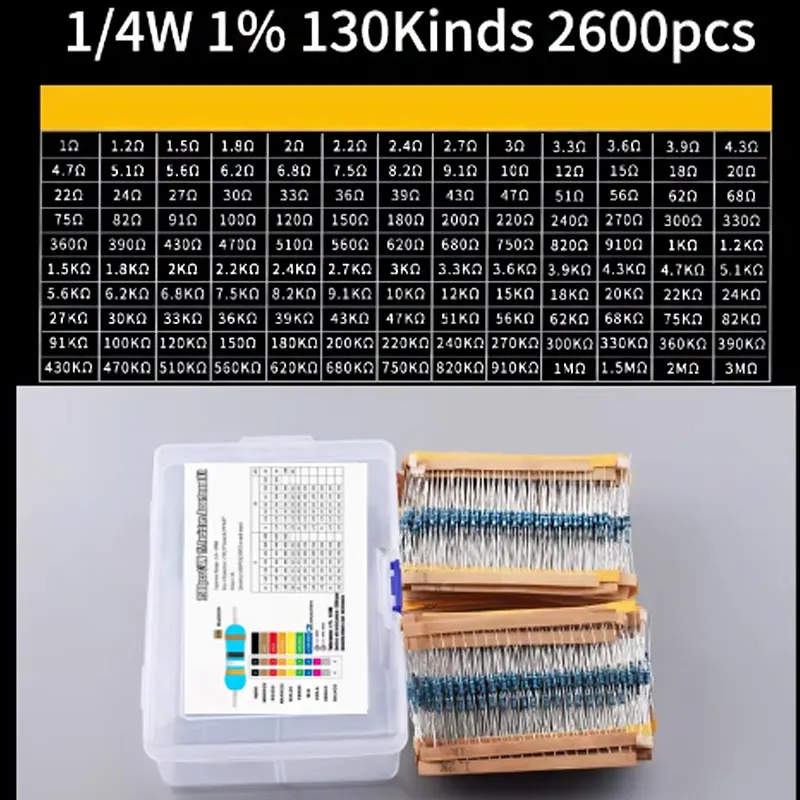 2600Pcs/Lot 130 Val…