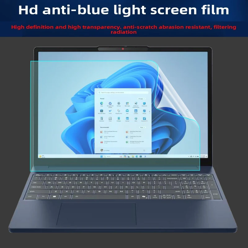 ل 15.3 بوصة لينوفو IdeaPad سليم 3 15AHP10 لوحة المفاتيح فيلم 15ARP10/15IRH10/15IRU10 شاشة الكمبيوتر المحمول طبقة رقيقة واقية HD تشديد فيلم #5