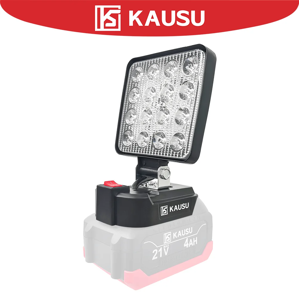 4 Inch Cordless 16LED Work Light Rechargeable Handheld Emergency Tool Lamp Outdoor Lanterns For Makita 18V Battery(No Battery)