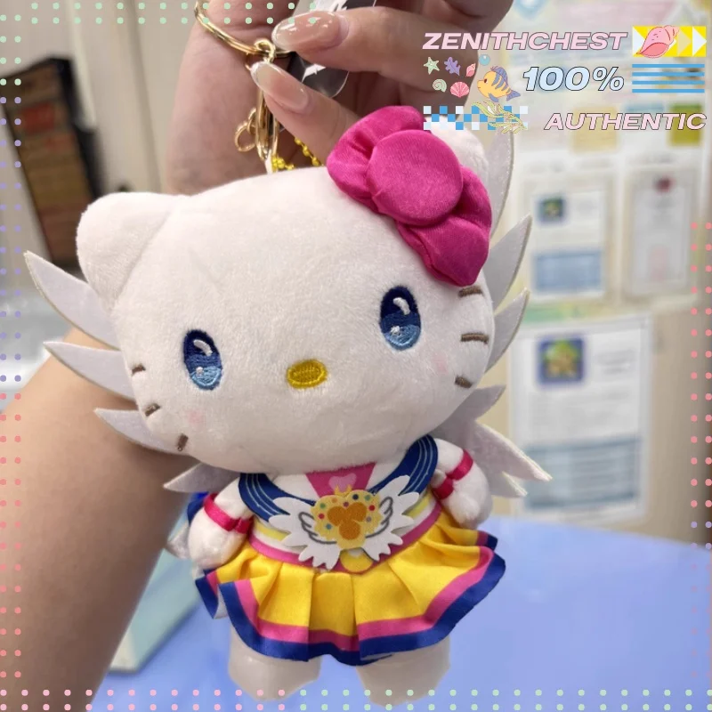 サンリオ ハローキティ × セーラームーン ぬいぐるみキーホルダー