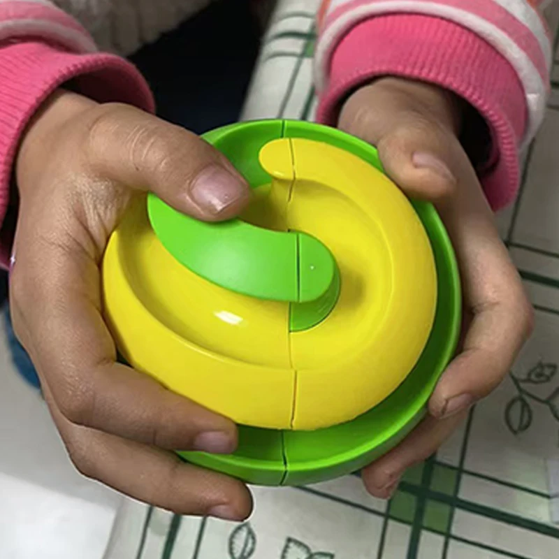 Unique Orbit Ball Fidget Spinner Big Size 8CM Creative Hand Eye Coordination Autism ADHD Stress Reliever Toys Adults Teens