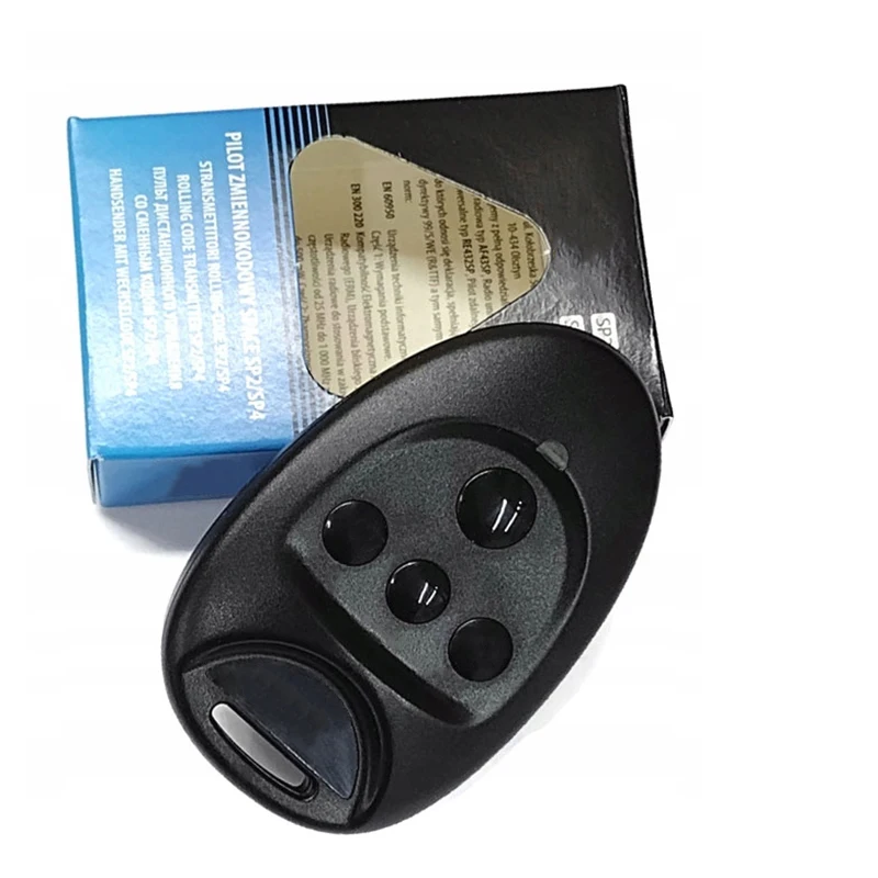 SPACE SP2 télécommande 433.92MHz Code roulant SPACE SP4 SP2 porte télécommande vert lumière LED émetteur portatif