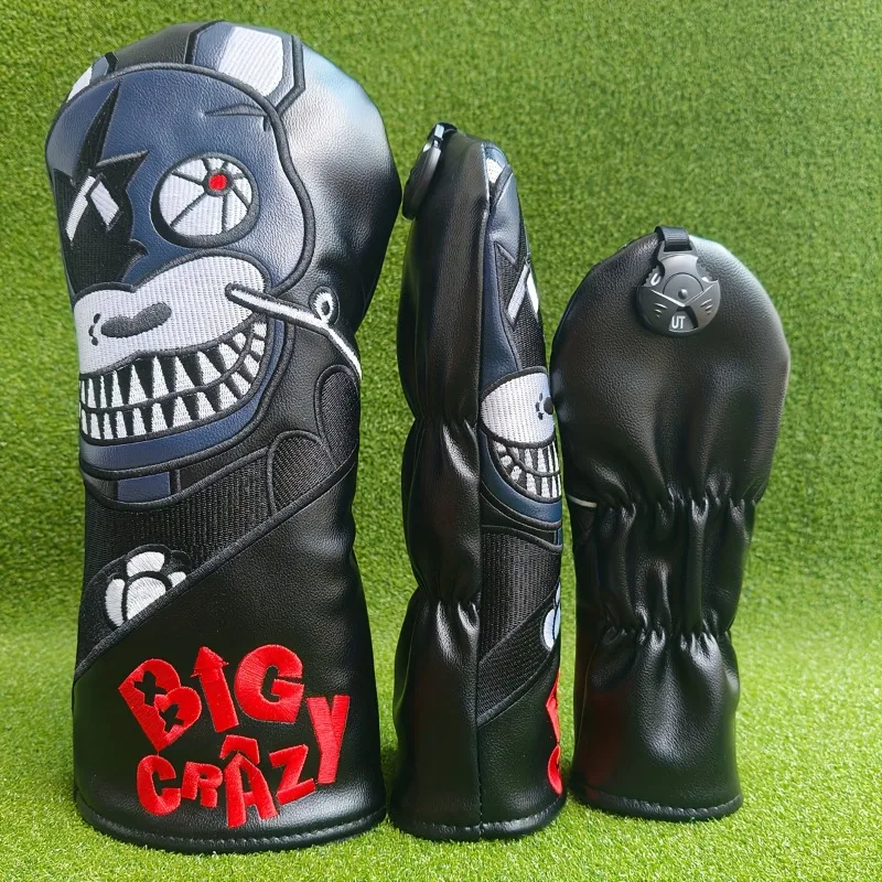 Golf Club Head Cover - Durable Synthetic Material, Golf Club Accessories, Mechanical Dog Pattern Design, Fashionable Dustproof image 6