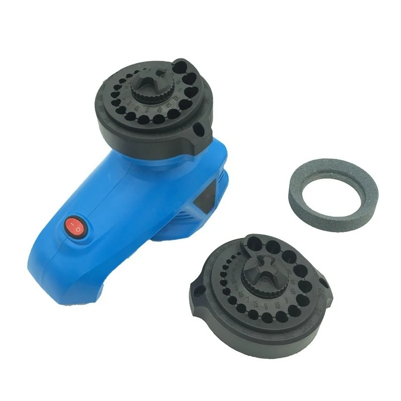 Lion Head Easy Operation Drill Bit Sharpener, Household Small Grinder for Drill Bits & Knives