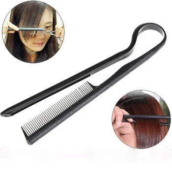 V Type Stijltang Kam Kammen DIY Salon Kapsel Kappers Styling Tool Antistatische Kammen Borstel Koreaanse Styling Tool