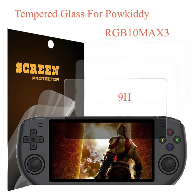 Tempered Glass Film Screen Protectors for Powkiddy RGB10max3 Consoles Scratch Resist