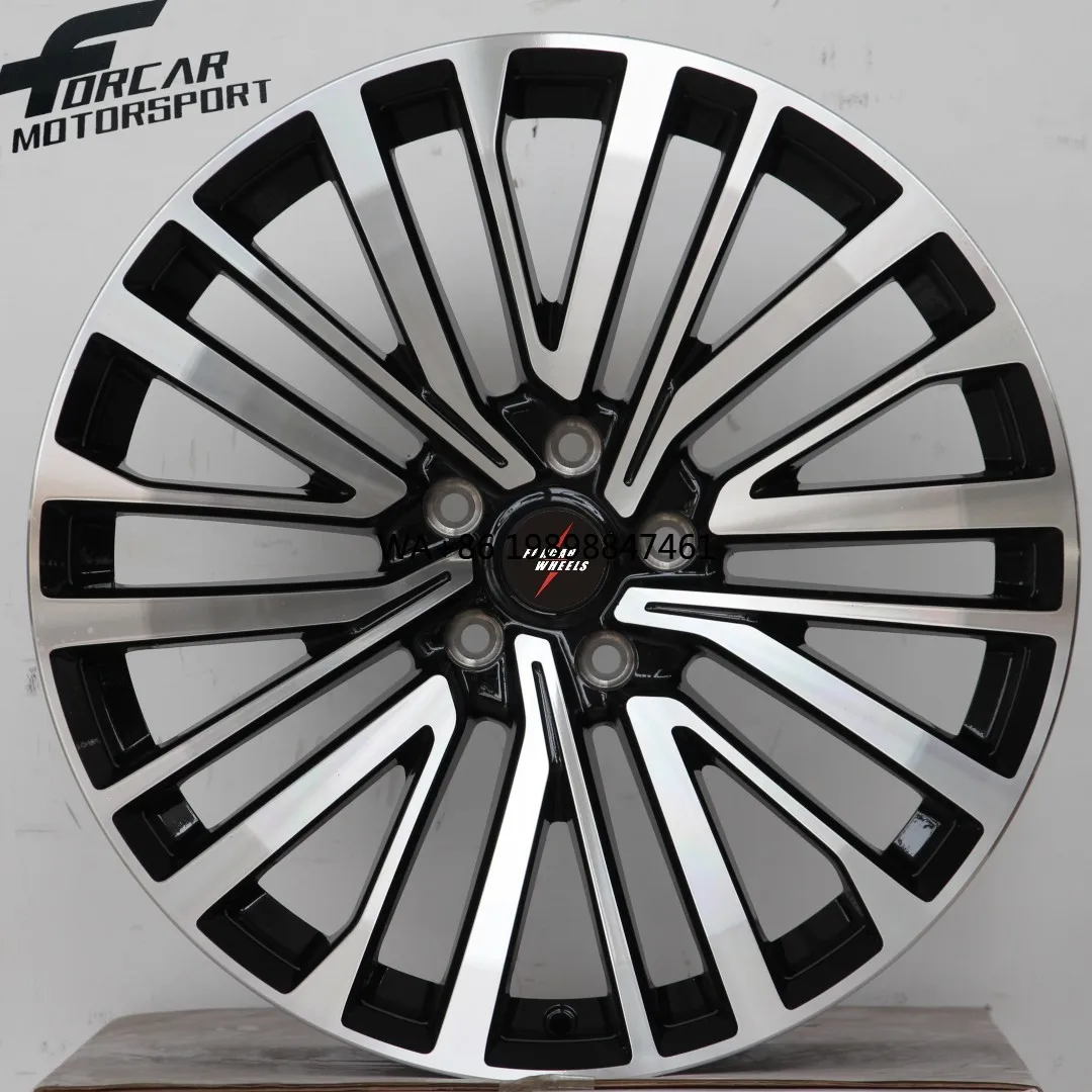 

18/20inch Hot Sale Aluminum Casted Black Machine Face Car Passenger Alloy Wheel Rims