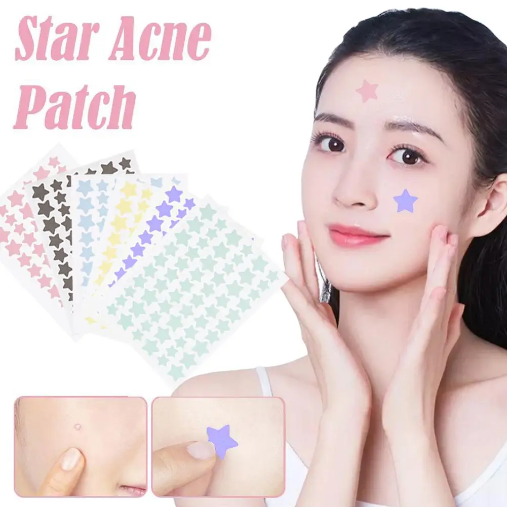 Cartoon Shaped Acne Patch With Suction Function Portable Patch Patches Individually Star Shaped PE-60 PE Coverage Y4Y7