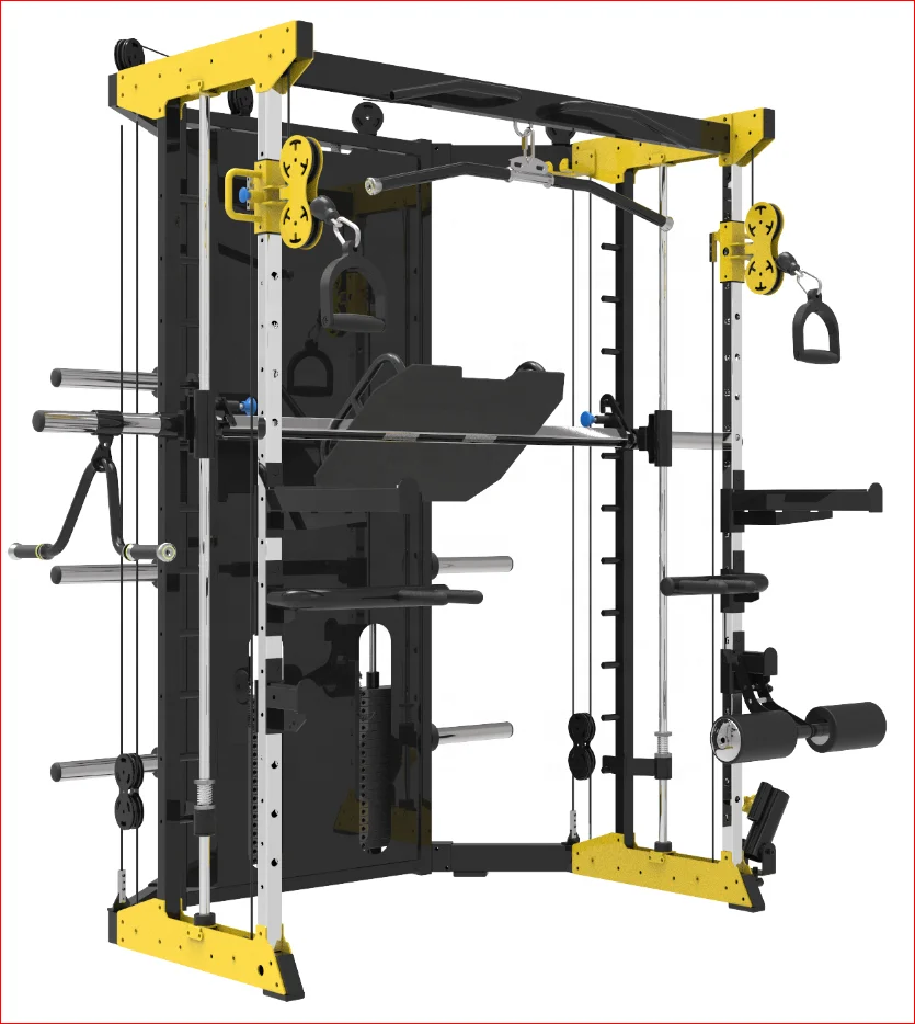 

Hot Selling Muliti Smith with Dual Weight Stack Home Gym Exercise Machine