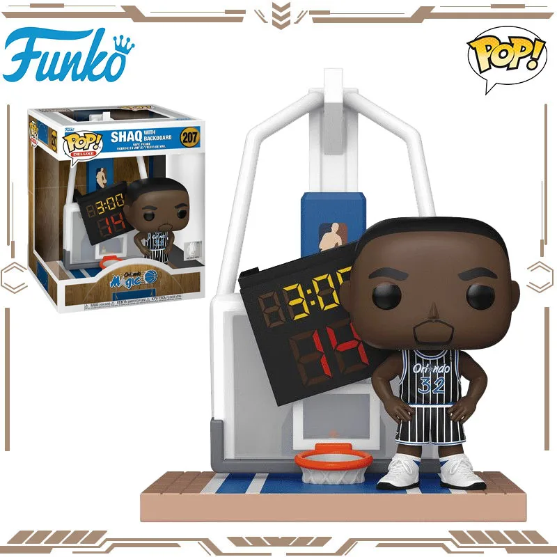 

Funko POP Original SHAQ WITH BACKBOARD Shaquille Action Figure Toys for Boys Girls Gift Collectible Model Ornaments