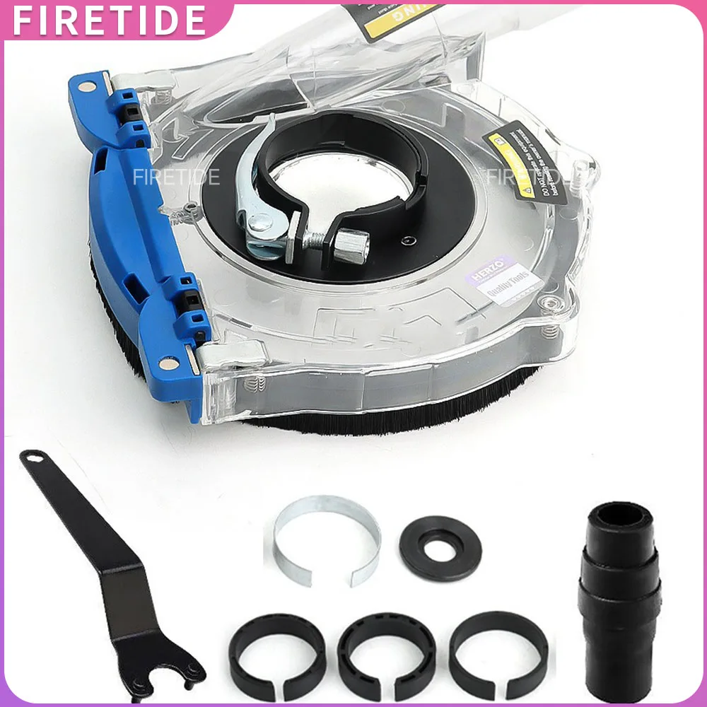 

5inch Aluminum Dust Shroud with a Diamond Grinding Cup Wheel of Angle Grinder