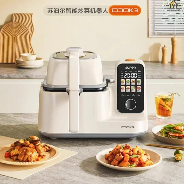 new multifonction Cooking Robot Intelligent  Multifunctional Large Capacity Household Automatic Cooking Pot robot cuisine