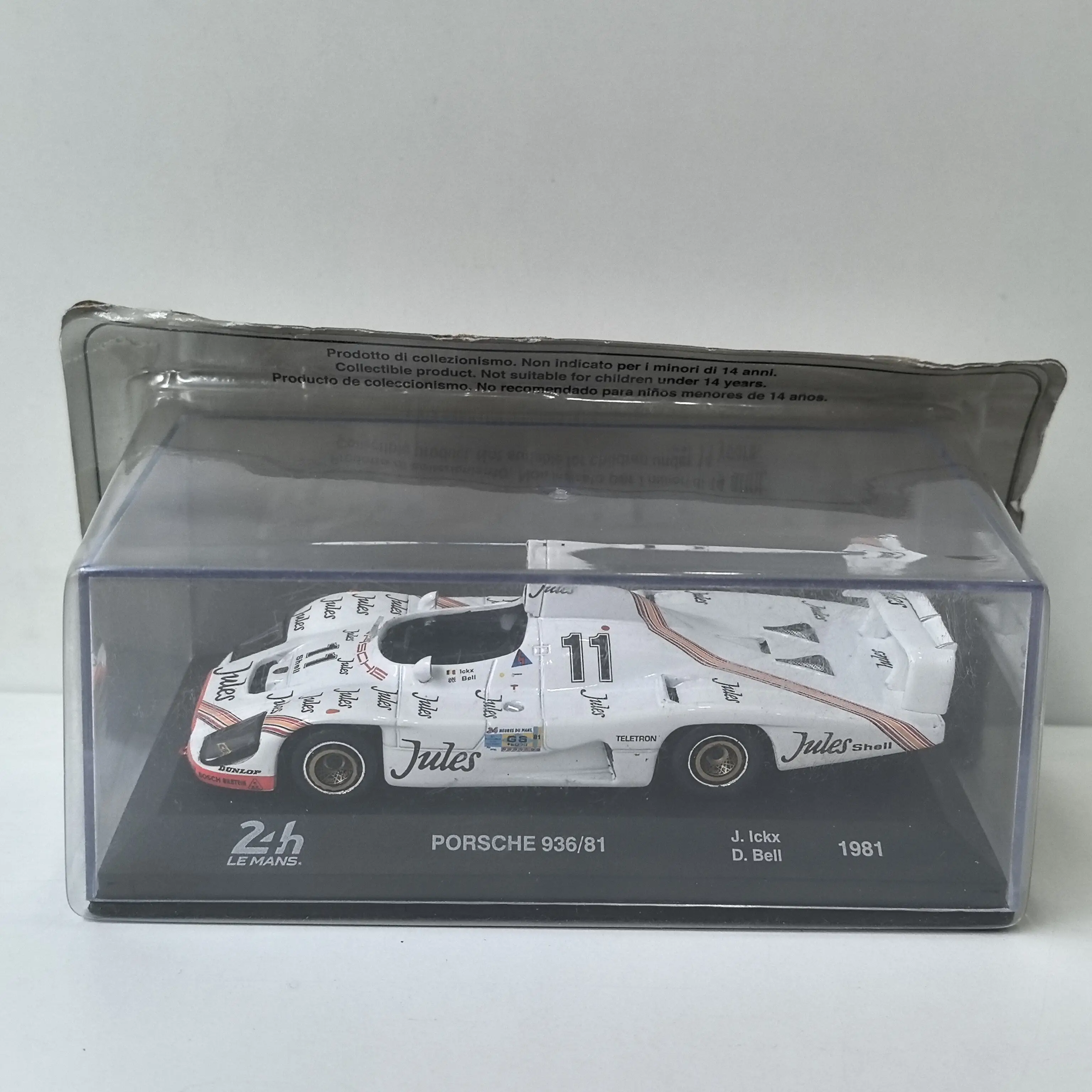 

Diecast IXO 1/43 Scale PORSCHE 936/81 #11 1981 Racing Car R3 Alloy Car Model